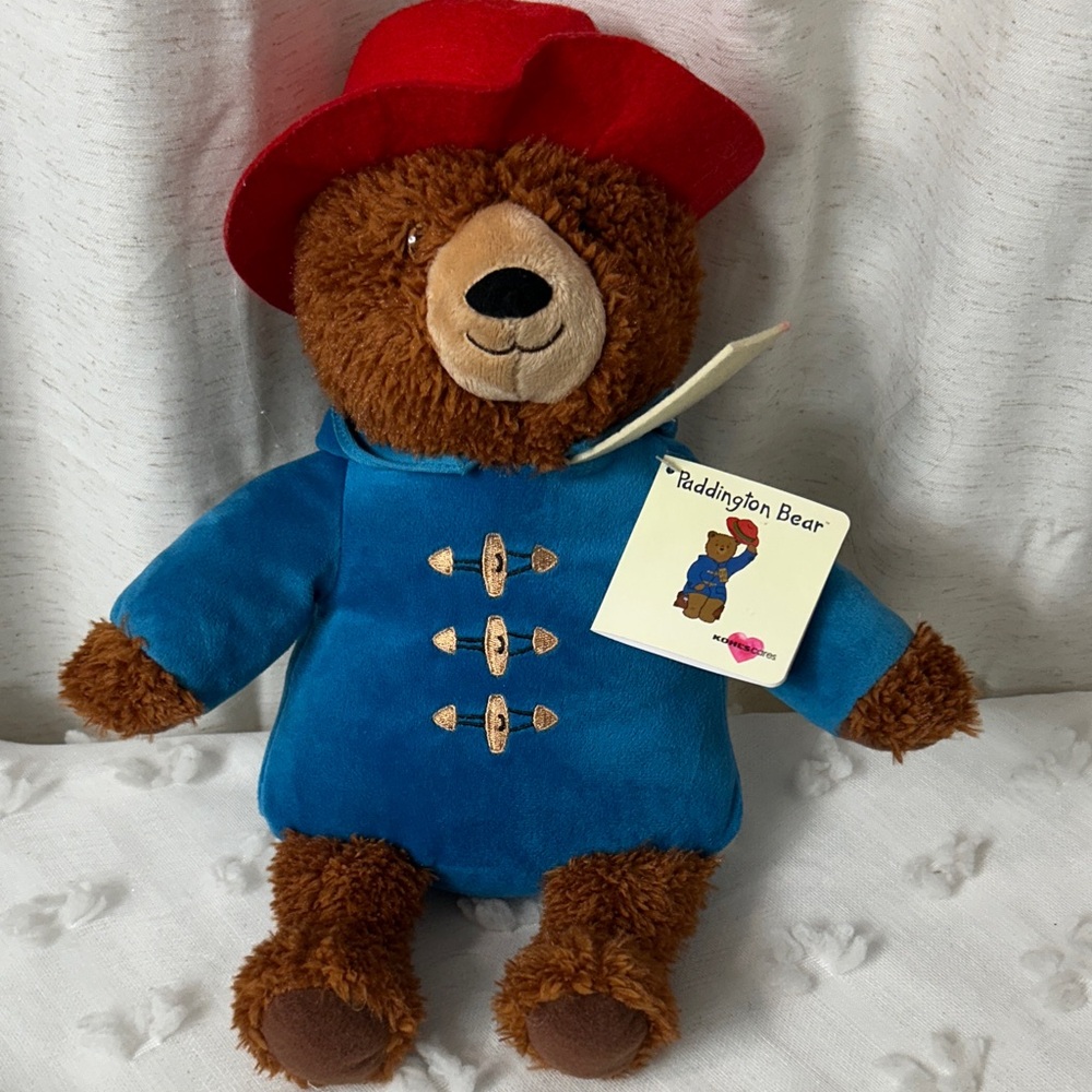 Paddington Bear Stuffed Bear 
With Tags